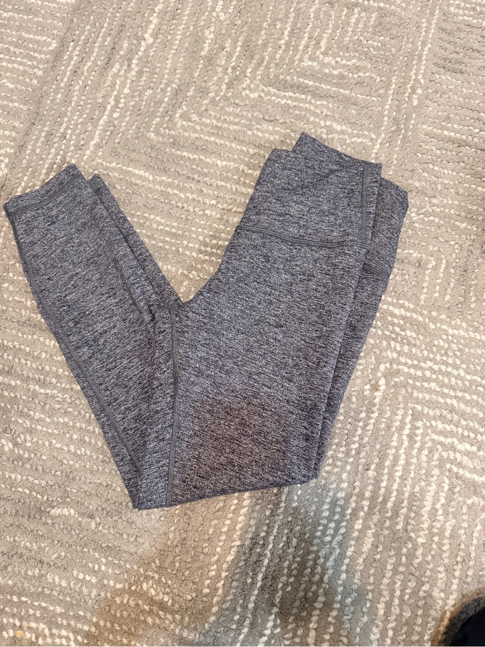 lululemon athletica Gray Heather Performance Leggings